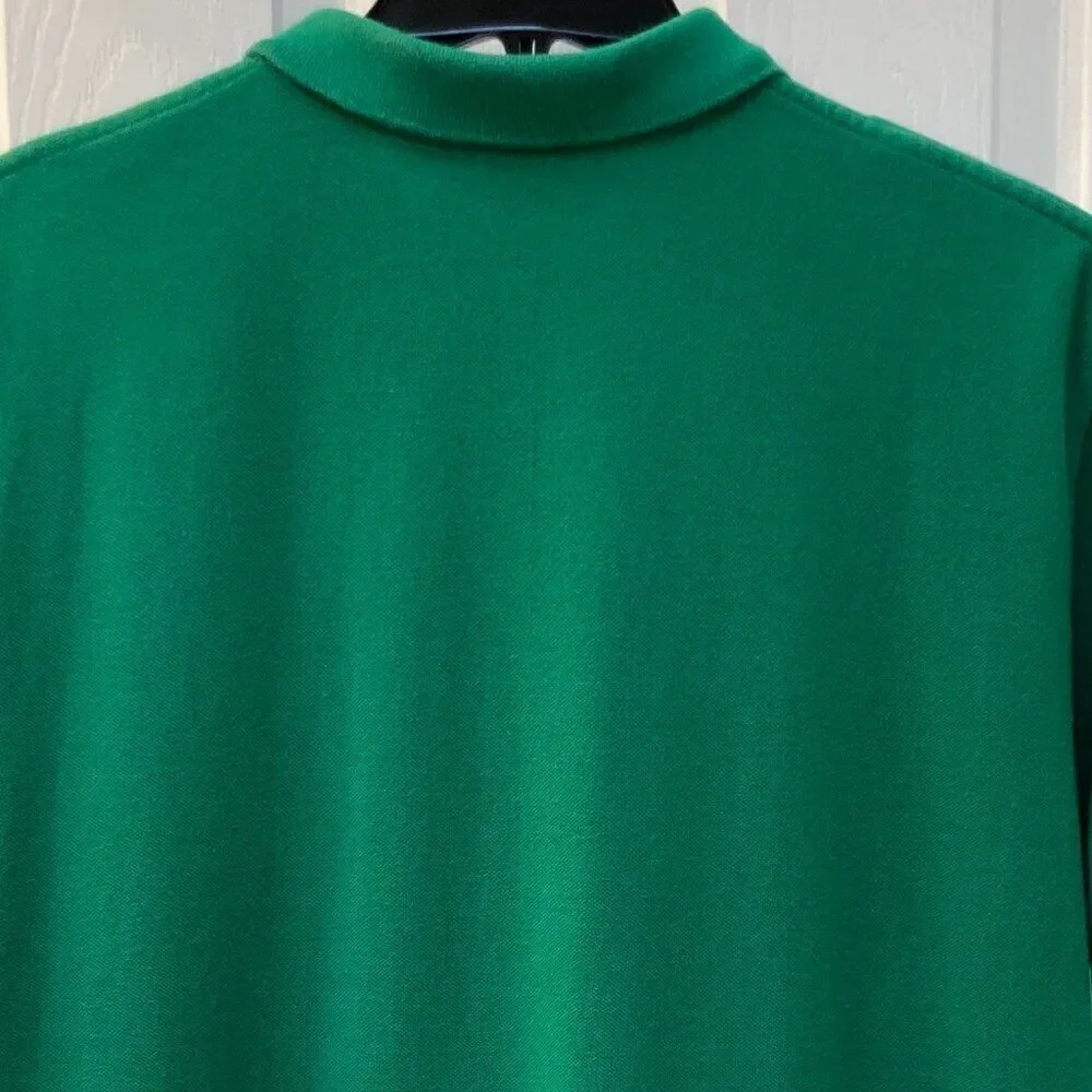 Polo Ralph Lauren Green Purple Pony Polo Shirt Size XL